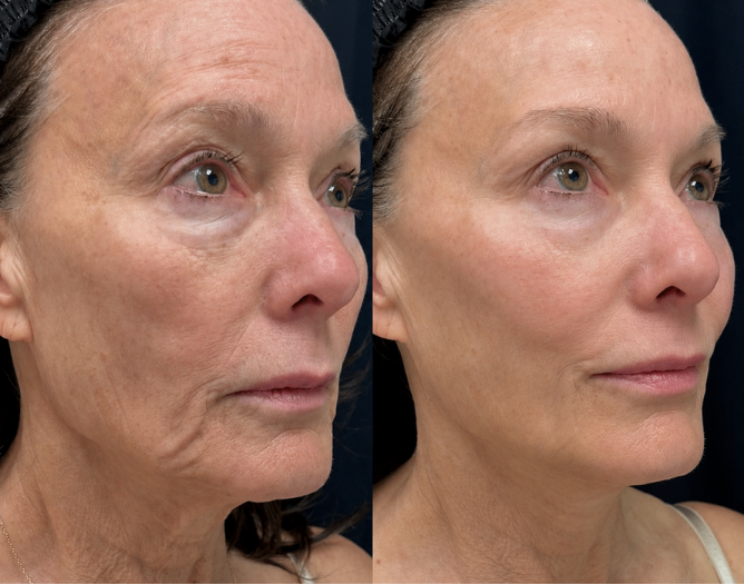 Before and after result from the Beauty Guru reference gallery, example 1